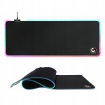 Gamingowa podkładka pod mysz LED RGB – wodoodporna, antypoślizgowa, 10 trybów, 80x30 cm