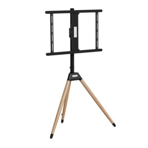 Stojak podłogowy TV 32–75” TVS-75ST-01 – obrotowy, uchylny, VESA 600x400, regulowana wysokość, trójnóg