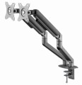 BIUROWY UCHWYT NA 2 MONITORY 32" STOJAK NA BIURKO DWA MONITORY 9KG VESA