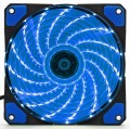 Wentylator do obudowy 120mm x 120mm  z niebieskim podśwetleniem LED molex +3 pin