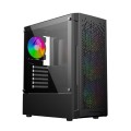 Lewy panel boczny do obudowy Gembird FORNAX  400x szkło