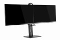 Uchwyt biurowy na 2 monitory LCD 17"-27"do 6kg PIVOT z regulacją wysokości STOJAK