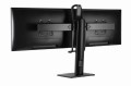 Uchwyt biurowy na 2 monitory LCD 17"-27"do 6kg PIVOT z regulacją wysokości STOJAK