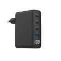 Szybka Ładowarka sieciowa 100W  1xUSB 3xUSB-C Power Delivery PD QC 3.0 GaN
