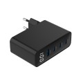 Szybka Ładowarka sieciowa 100W  1xUSB 3xUSB-C Power Delivery PD QC 3.0 GaN