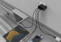 Szybka Ładowarka sieciowa 100W  1xUSB 3xUSB-C Power Delivery PD QC 3.0 GaN