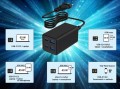 Ładowarka sieciowa 65W 2xUSB 2xUSB-C  Power Delivery 2x USB-C 2x USB-A  PD QC 3.0 GaN