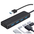 Gembrid  HUB USB 3.1  5 Gbit/s zasilanie USB-C UHB-U3P4P-02