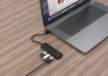 Gembrid  HUB USB 3.1  5 Gbit/s zasilanie USB-C UHB-U3P4P-02