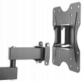 Regulowany uchwyt ścienny do telewizora 23-42'', VESA 200x200, obrotowy  uchylny 20 kg