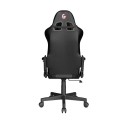 Ergonomiczny FOTEL gamingowy czarny  ekoskóra  GC-SCORPION-06X