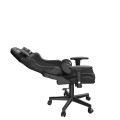 Ergonomiczny FOTEL gamingowy czarny  ekoskóra  GC-SCORPION-06X