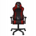Fotel gamingowy  czarno-czerwony regulowany, ergonomiczny, poduszki lędźwiowa GC-SCORPION-01X