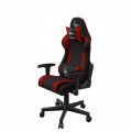 Fotel gamingowy  czarno-czerwony regulowany, ergonomiczny, poduszki lędźwiowa GC-SCORPION-01X