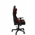 Fotel gamingowy  czarno-czerwony regulowany, ergonomiczny, poduszki lędźwiowa GC-SCORPION-01X