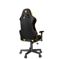 Ergonomiczny FOTEL gamingowy czarno-żółte ekoskóra GC-SCORPION-05X