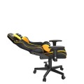 Ergonomiczny FOTEL gamingowy czarno-żółte ekoskóra GC-SCORPION-05X