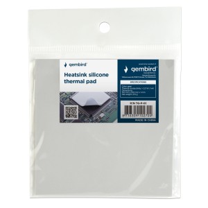 Podkładka Termiczna Silikonowa 10x10 cm TG-P-01 – Thermal Pad 2.0 W/m·K do CPU GPU Radiatorów