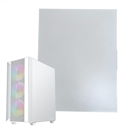 Prawy panel boczny do obudowy Fornax 4000 biała blacha