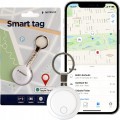 Zestaw 3 x SMART TAG LOKALIZATOR Bluetooth iOS Apple Tag  GEMBIRD BIAŁY