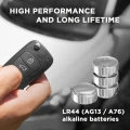 4 x BATERIA ALKAICZNA AG13 LR44 BATERIE ALKAICZNE GUZIKOWE 1.5V
