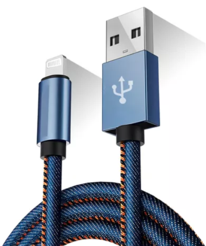 SZYBKI KABEL PRZEWÓD USB LIGHTNING MOCNY DO APPLE IPHONE 14 13 12 PRO 1m