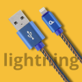 SZYBKI KABEL PRZEWÓD USB LIGHTNING MOCNY DO APPLE IPHONE 14 13 12 PRO 1m