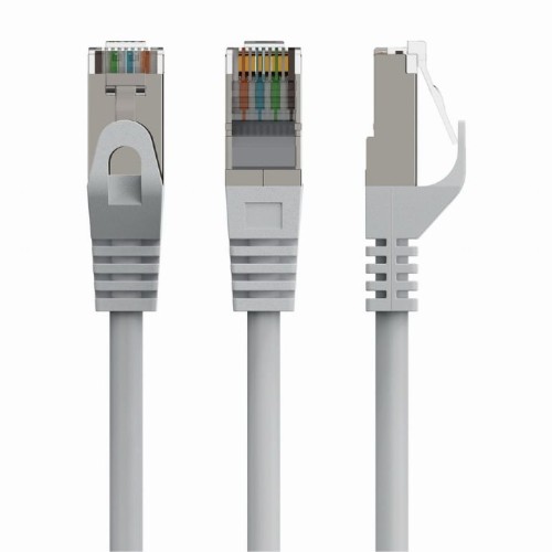 KABEL SIECIOWY PATCHCORD LAN  RJ45 CAT6 KAT.6 FTP SZARY 1.5M