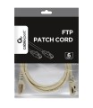 KABEL SIECIOWY PATCHCORD LAN  RJ45 CAT6 KAT.6 FTP SZARY 1.5M