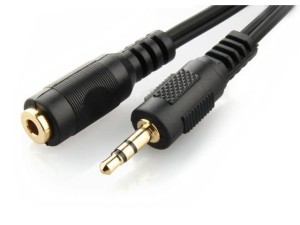 KABEL AUDIO PRZEWÓD PREMIUM PRZEDŁUŻACZ AUX 3.5 MM MINI JACK AUDIO 5 M