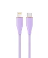 Kabel USB-C - LIGHTNING do Apple Iphone CM8PM  1,5M silikon FIOLET