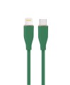Kabel USB-C - LIGHTNING do Apple Iphone CM8PM  1,5M silikon ZIELONY
