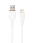 Kabel  USB A  LIGHTNING do  Apple Iphone CM8PM 1.5m  silikon BIAŁY