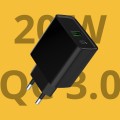 SZYBKA ŁADOWARKA DO SMARTFONA  KOSTKA SIECIOWA QC 3.0 20W + KABEL USB-C 1.8M