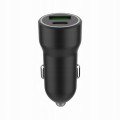 ZESTAW ŁADOWARKA DO SAMOCHODU ZAPALNICZKA SAMOCHODOWA + KABEL USB-C 3.1 1,8M