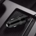 ZESTAW ŁADOWARKA DO SAMOCHODU ZAPALNICZKA SAMOCHODOWA + KABEL USB-C 3.1 1,8M