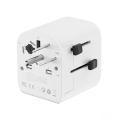 Uniwersalna Przejściówka ADAPTER Gniazda US UK AU CN Ładowarka USB  12W Gembird