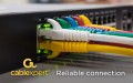 KABEL SIECIOWY PATCHCORD LAN ETHERNET RJ45 CAT6 KAT.6 FTP EKRANOWANY 1M