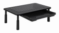 GEMBIRD Regulowana podstawka pod monitor z szufladą MS-TABLE-D-01