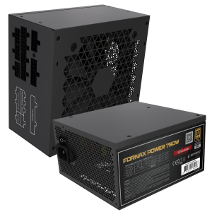 Modularny Zasilacz Fornax Power 750W 80+ Gold  PFC złącze 12VHPWR