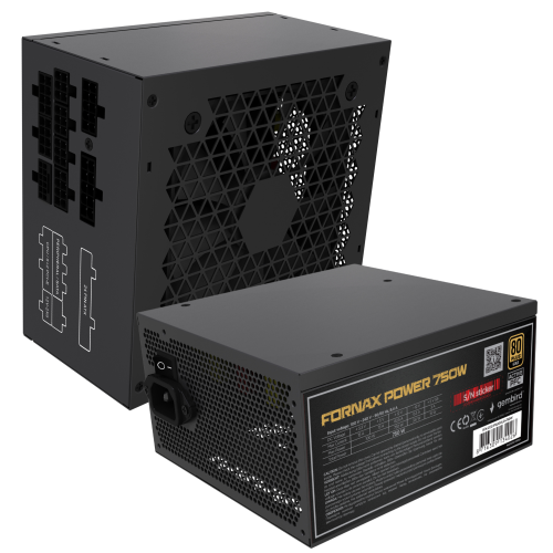 Modularny Zasilacz Fornax Power 750W 80+ Gold  PFC złącze 12VHPWR