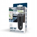 ZESTAW ŁADOWARKA DO SAMOCHODU ZAPALNICZKA SAMOCHODOWA + KABEL USB-C 3.1