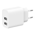 ŁADOWARKA SIECIOWA DO SMARTFONA  KOSTKA 2.4A 5V + KABEL USB-C 1M