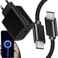 SZYBKA ŁADOWARKA DO SMARTFONA  KOSTKA SIECIOWA QC 3.0 20W + KABEL USB-C 1.8M
