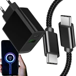 Zestaw ładowarka sieciowa 20W QC 3.0 PD + kabel USB-C 60W 1,8m – szybkie ładowanie Power Delivery