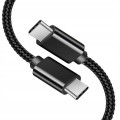 SZYBKA ŁADOWARKA DO SMARTFONA  KOSTKA SIECIOWA GaN qc 3.0 65W + KABEL USB-C 1.8M