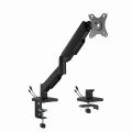 Biurkowe ramię na jeden monitor 17" - 32"  z portami USB MA-DA1U-01