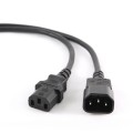 Kabel zasilający, przedłużający IEC 320 C13 / C14 5m z certyfikatem VDE