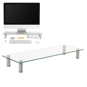 Szklana podstawka pod monitor MS-TABLE-GM-01 M szkło hartowane