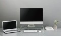 Szklana podstawka pod monitor MS-TABLE-GM-01 M szkło hartowane
